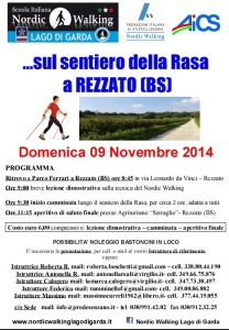 Camminata Rezzato 9 novembre 2014