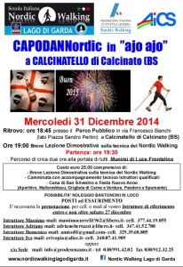 CAPODANNordic a Calcinatello 31 Dicembre 2014