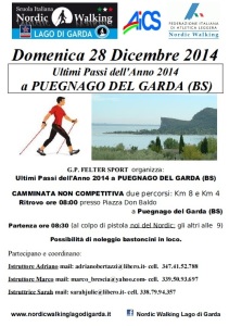 Camminata Puegnago 28 dicembre 2014